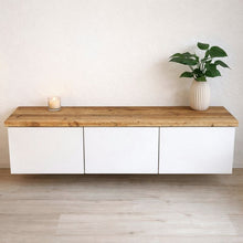 Lade das Bild in den Galerie-Viewer, Deckplatte aus Altholz für diverse IKEA Produkte