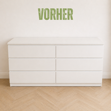 Lade das Bild in den Galerie-Viewer, Deckplatte aus Altholz für diverse IKEA Produkte